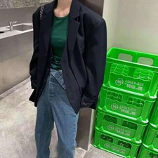 两件套西装外套，女装西装，久意