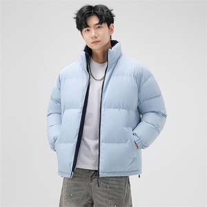 2025冬季连帽宽松面包服羽绒棉衣男士情侣加大码棉衣YY9688图片