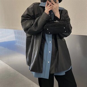 春季新款PU皮外套图片