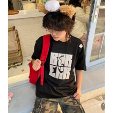 万针全刺绣工艺高品质260克纯棉双纱美式宽松百搭短袖T恤特P33，男装T恤，电商A486
