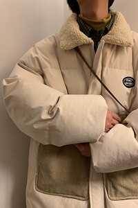 纯色棉衣外套加厚棉服大口袋港风日系棉袄1016-1 W56 P118 K158图片