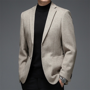 BV210钱塘2020-2秋冬男士羊毛西装商务休闲西服外套主推款P165图片