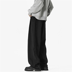 卫裤休闲裤全棉320克重65棉35聚酯纤维抖音品质A111-K2802-P40，男装休闲裤，电商基地A111