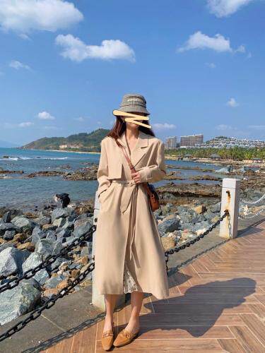 【现货】韩风风衣，女装风衣，郭郭家