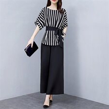 套装/套裙宽松柔软潮流个性简约两件套舒适2022年夏季25-35周岁，女装套装/套裙，时尚俏佳人