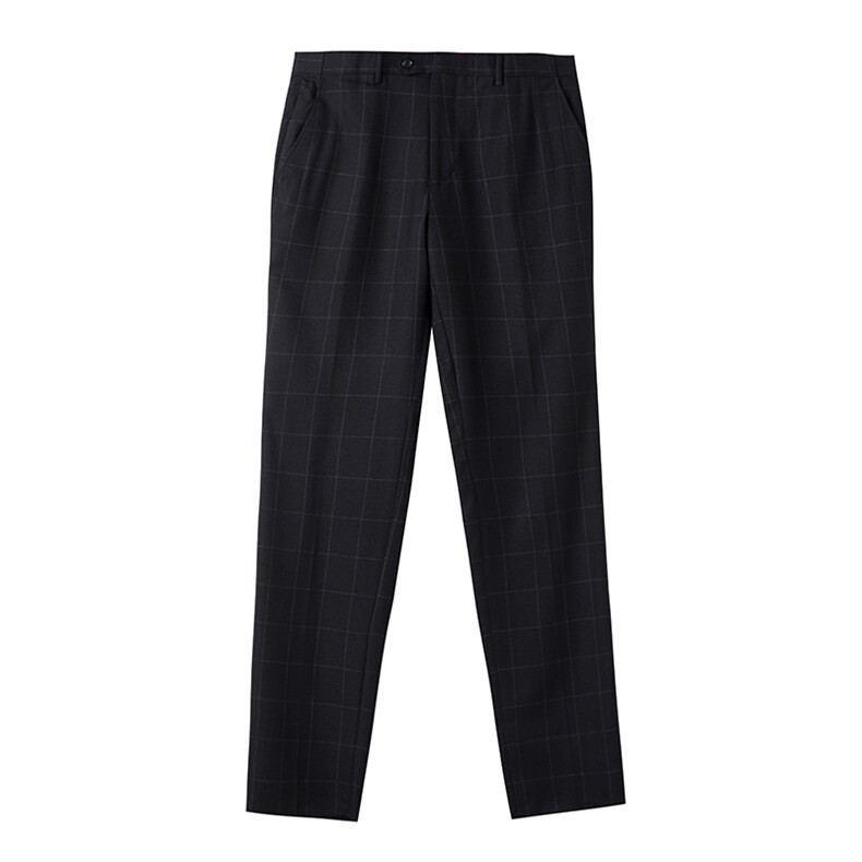 商务格子西服两件套套装中年男商务正装西装服上衣ASD18909-P265,男装西服套装,电商B212（原钱塘6029）