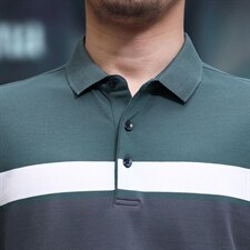 条纹短袖t恤男Polo衫2024新款翻领上衣服高端夏季装体桖P65，男装T恤，钱塘6003A(原)4033A
