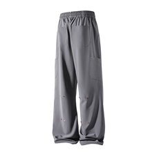 冰丝微喇背面合扣休闲裤K109立体92%聚酯纤维8%氨纶(S-2XL)TP25，男装休闲裤，电商A088