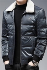 冬季翻领羽绒服男商务冬季可脱卸毛领厚款保暖外套ZA67726-P290，男装羽绒服，电商B212（原钱塘6029）