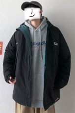 【】A003-HY8002-P130秋冬新款连帽加厚棉衣外套几物1，男装棉衣，电商A003