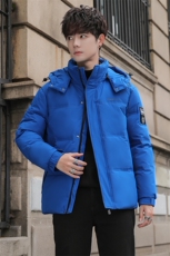 2025冬季新款90白鸭绒连帽休闲羽绒服男外套备货充足R9021-P150，男装羽绒服，星座301D(原星座1004-8）