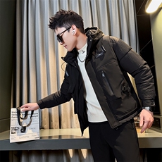 秋冬季新款男装棉衣保暖时尚连帽棉袄社会小伙袄子MY8116-P158，男装棉衣，电商D327