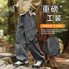 大码男士户外工装休闲裤K255-P50控99大码元，男装工装外套，星座209