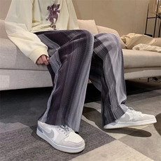 男春季潮流时尚休闲长裤冰丝压褶扎染休闲裤KZ05P30，男装休闲裤，星座1116-2