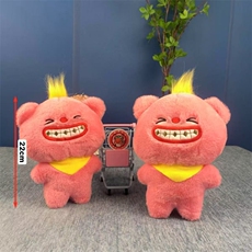 喜乐毛绒制造工厂 开心小怪兽（百个起售）
