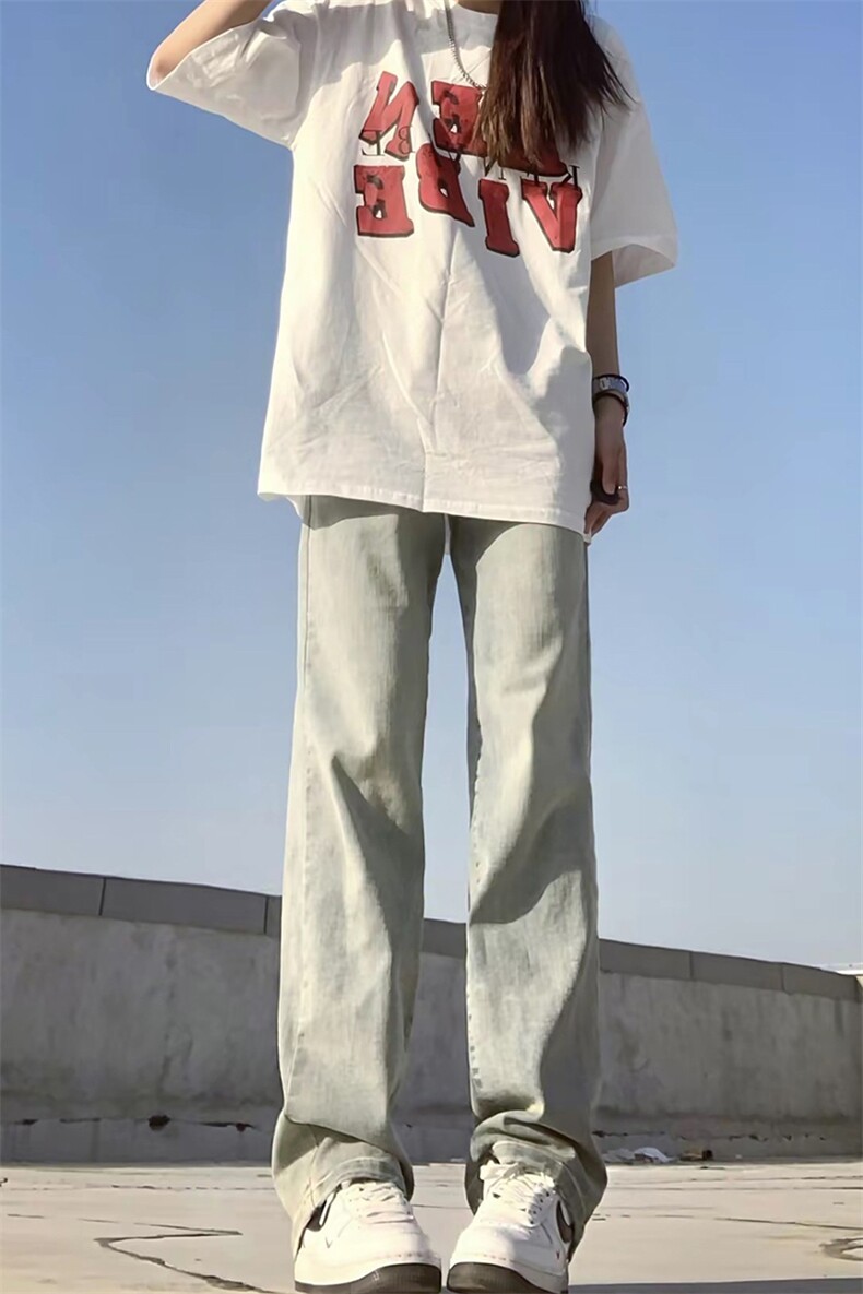 2024春款修身微喇复古弹力牛仔裤715-6-BK01P50,男装牛仔裤,星座715-6