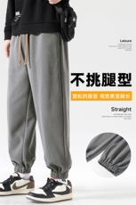 秋季新款男百搭无影墙卫裤CK3305-P65控99，男装休闲裤，星座717