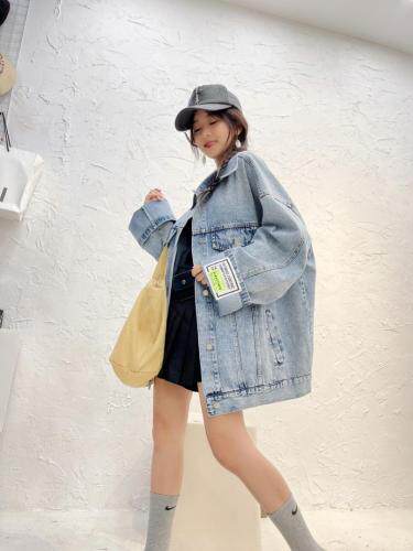 秋款牛仔外套，其它，玫瑰共和国