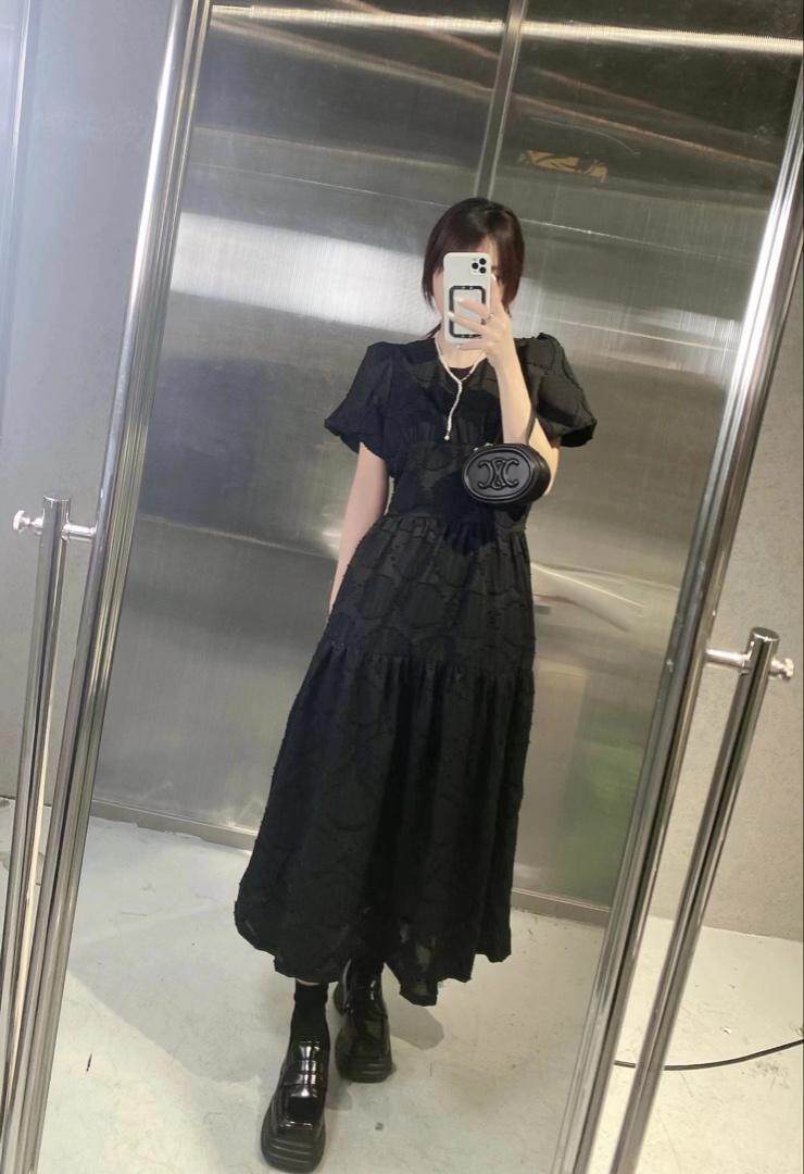 【DAVIDA】韩版设计款菱格连衣裙，女装连衣裙，DAVIDA