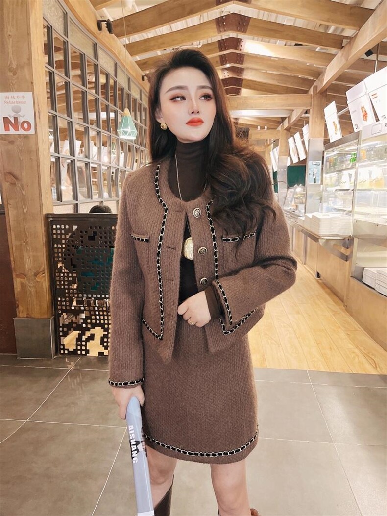 羊毛加厚套装决决子，女装职业装，G&F港孚