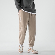 男大码刺绣束脚休闲裤1516-1_9968-L-4XLP605XL-10XLP60，男装休闲裤，星座1516-1