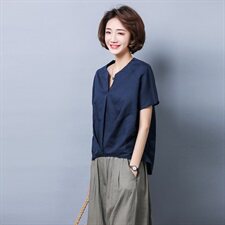 直筒2021年夏季时尚百搭套头连帽T恤短袖短款纯色，女装T恤，独衣靓