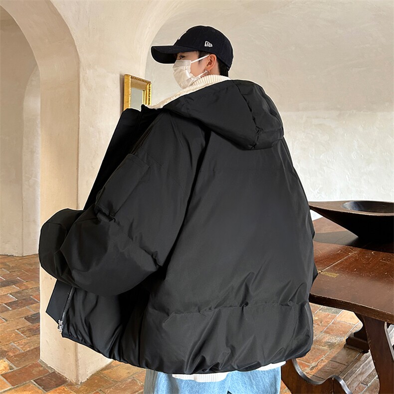 控128加绒面包服男大码羊羔毛棉衣男MY16099-P100,男装棉衣,电商A040