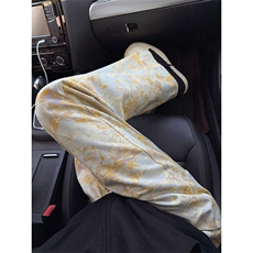 B221美式ins高街暗黑宽松直筒印花牛仔裤LK25439-特P45控78，男装牛仔裤，电商B221