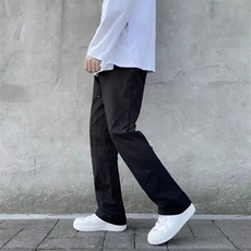 男春季休闲裤拉链裤阔腿KA2202P33，男装休闲裤，星座1116-2