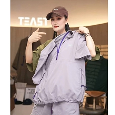 抖音---大幂买手店--立领拉链T恤tx003-TP55，男装T恤，电商A089-1