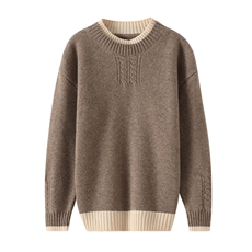 [羊毛]秋冬儿童半高领羊毛衫男女同款，童装儿童羊毛衫，鑫贝羊绒