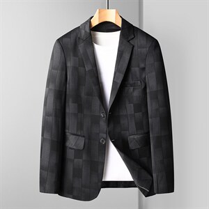 BV713钱塘2020-2秋冬季男装西服时尚潮流修身男士外套数据好P130图片