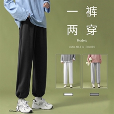 2023秋冬卫裤高弹健康布聚酯纤维WK01-1特批23，男装休闲裤，星座718-1