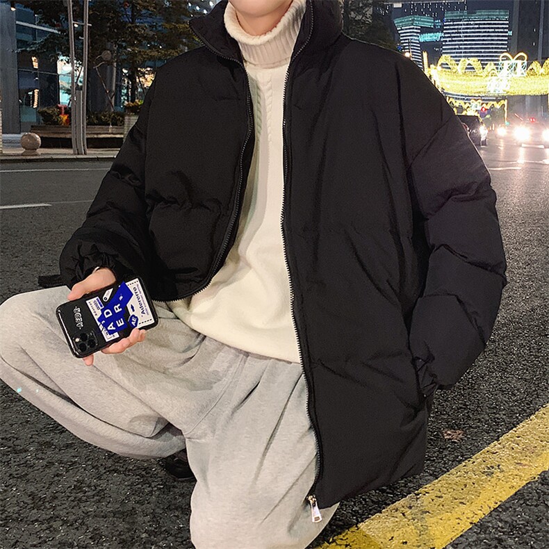 冬季新款手拍棉小牛津面料棉衣潮流休闲棉服A161-2-M88-P55图片