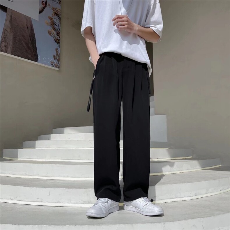 男春季休闲时尚潮流西裤K104P35图片