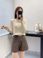 2025年秋季长袖常规纽扣抽条开衫，女装针织衫/毛衣，悦玛羊绒