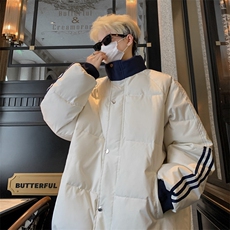 ！2025秋冬男士立领棉衣撞色潮牌棉服MY200特P75，男装棉衣，电商B220