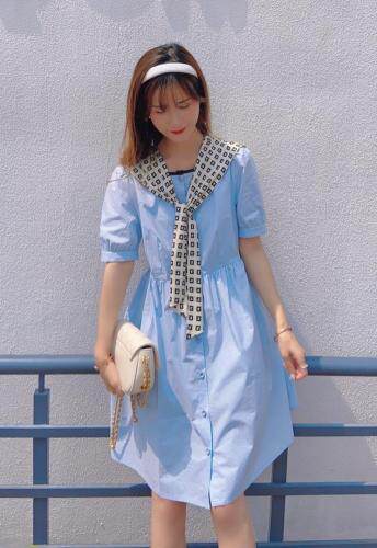 披肩连衣裙，女装连衣裙，Linda Jean