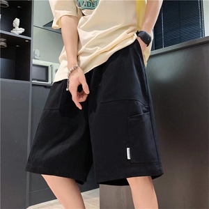 夏季美式高街ins篮球裤薄款外穿运动休闲五分裤短裤男 K7143-P28图片