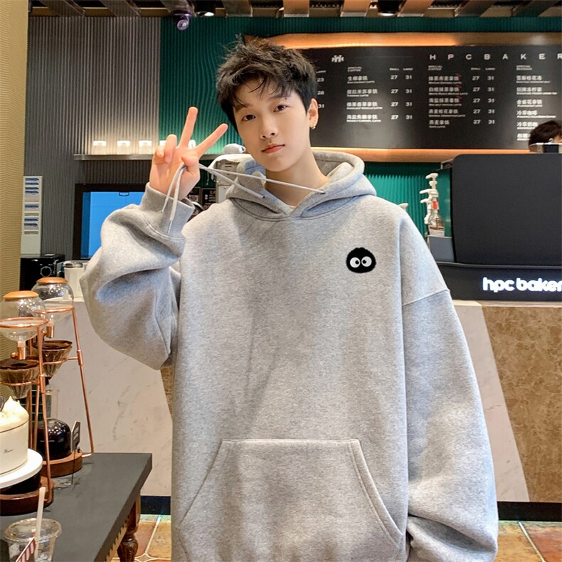 ！连帽圆领卫衣男装港风帽衫男LM192-P35,男装卫衣,电商B367
