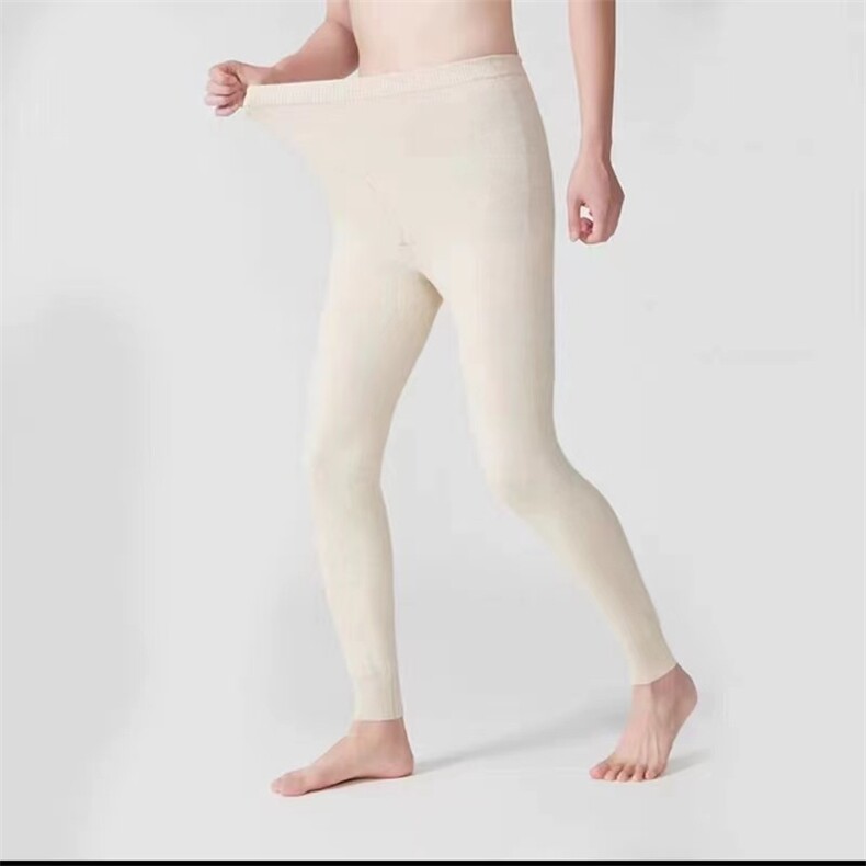 高品质羊绒加厚打底裤羊绒保暖舒适修身显瘦，女装打底裤，鲁菏羊绒