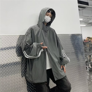 2025夏季潮流冰丝防晒衣男女新款户外防晒服 JK9311 P45图片