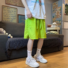 8XL-M特大码短裤男多巴胺冰丝裤户外速干五分裤工装裤DK1524P25，男装休闲裤，电商D206-1