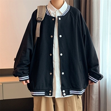 运动外套秋季痞帅棒球服夹克高街ins潮牌潮流港风上衣W1410-P43，男装夹克，星座512-2