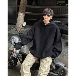 男士连帽男士套头针织毛衣A367 MK18 P70 控98图片