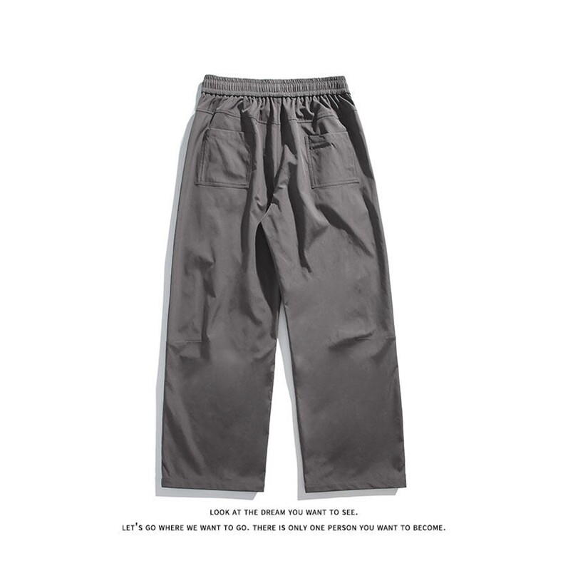 巴家弯刀宽松高街阔腿裤机能防水冲锋裤长裤K8541-P27【特价】,男装休闲裤,电商A007