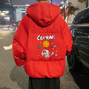 MB20-P90面包服男短款棉衣男宽松加厚保暖棉袄外套男，男装棉衣，电商B367