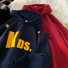面底同色华棉小标刺绣立体印花卫衣WY007特P48M-3XL，男装卫衣，电商B325