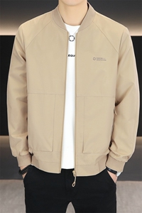 夹克男棒球领外套高品质型男商务休闲百搭青年夹克外套N9816-P120图片