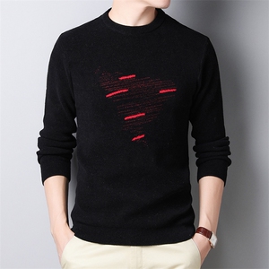 Z-A9606男士2023年秋冬新款长袖圆领针织衫休闲打底衫P65图片